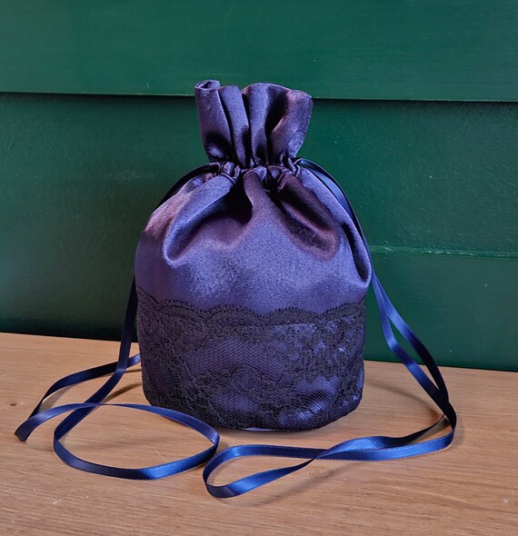 Navy evening shop bag uk