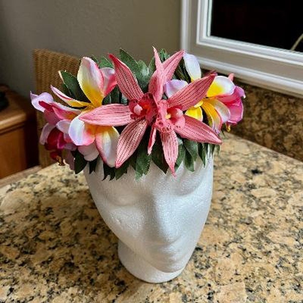 Hawaiian Flower Crown Etsy