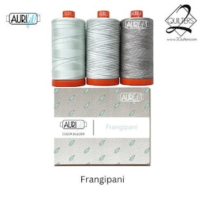Aurifil 50wt Color Builder 3-spool Box, Frangipani