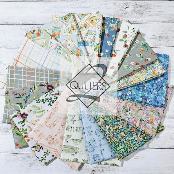 Robin by Clare Therese Gray, FAT QUARTER BUNDLE, 17 prints, Windham Fabrics