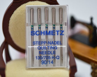 SCHMETZ Quilting (130/705 H) Nähmaschinennadeln (5er Packung) - Größe wählen