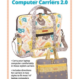 Laptopcomputerdragers 2.0, patronen van Annie, patronenboekje