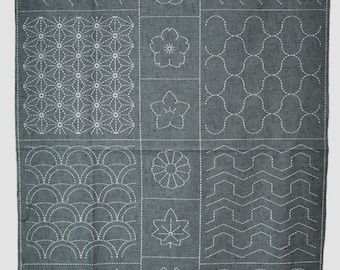 Olympus #82 #582 Hana-fukin Sashiko Sampler - Torii Ume and