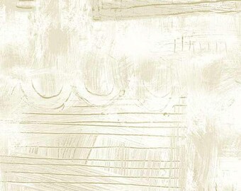 Colorwash by Carrie Bloomston, Scribble in Gesso, per half-yard, Windham Fabrics