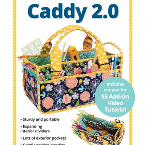 Catch All Caddy 2.0, Patterns by Annie, Pattern Booklet