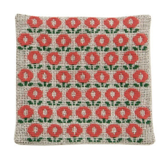 OLYMPUS Japanese Embroidery KOGIN coaster KIT With needle & Thread Wine OLYMPUS Japanese Embroidery KOGIN coaster KIT With needle & Thread Wine
