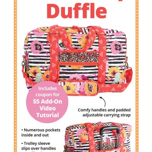 Round Trip Duffle, Patterns by Annie, Pattern Booklet