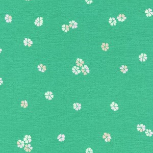 Cheery Blossom, Petite Flowers Sweet Pea, by Wishwell for Robert Kaufman Fabrics per half-yard