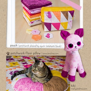 Windham Fabrics, Dashing in Gold Caturday by Felice Regina, per half-yard image 9