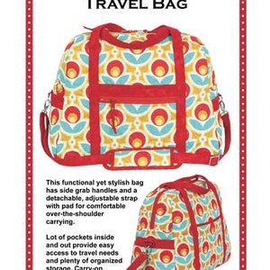 Carry On Travel Bag, Patterns by Annie, Pattern Booklet