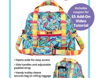 Ultimate Travel Bag 2.0, Patterns by Annie, Pattern Booklet