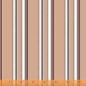 Darling: Chevron Stripe in Tan Darling: Chevron Stripe in Tan