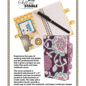 Mini Notebook Cover, Patterns by Annie, Pattern Booklet