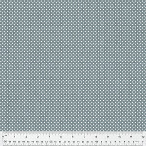 Laurel by Whistler Studios, Dottie in Blue Grey, per half-yard, Windham Fabrics