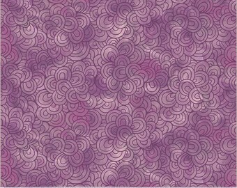 Wild Meadow by Sue Miano, Petal Pavers in Aster, Windham Fabrics, per half-yard,