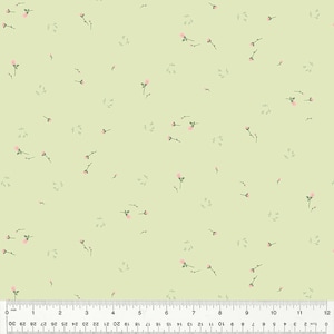 Laurel von Whistler Studios, Dottie in Spring Green, pro halben Meter, Windham Fabrics