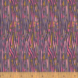 Windham Fabrics, Solstice, Bamboo - Pink by Sally Kelly, 24&quot; (LAST PIECE, Remnant)