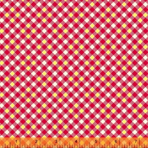 Five and Ten by Denyse Schmidt, Pixy Plaid in Red, Windham Fabrics, per half yard