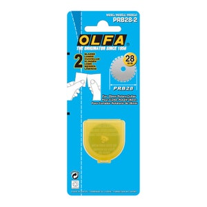 OLFA-roterend perforatieblad, 28 mm, set van 2 (PRB28-2)