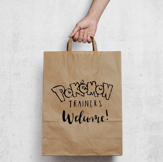 Pokemon Trainers Custom Stencil Custom Stencils Etsy