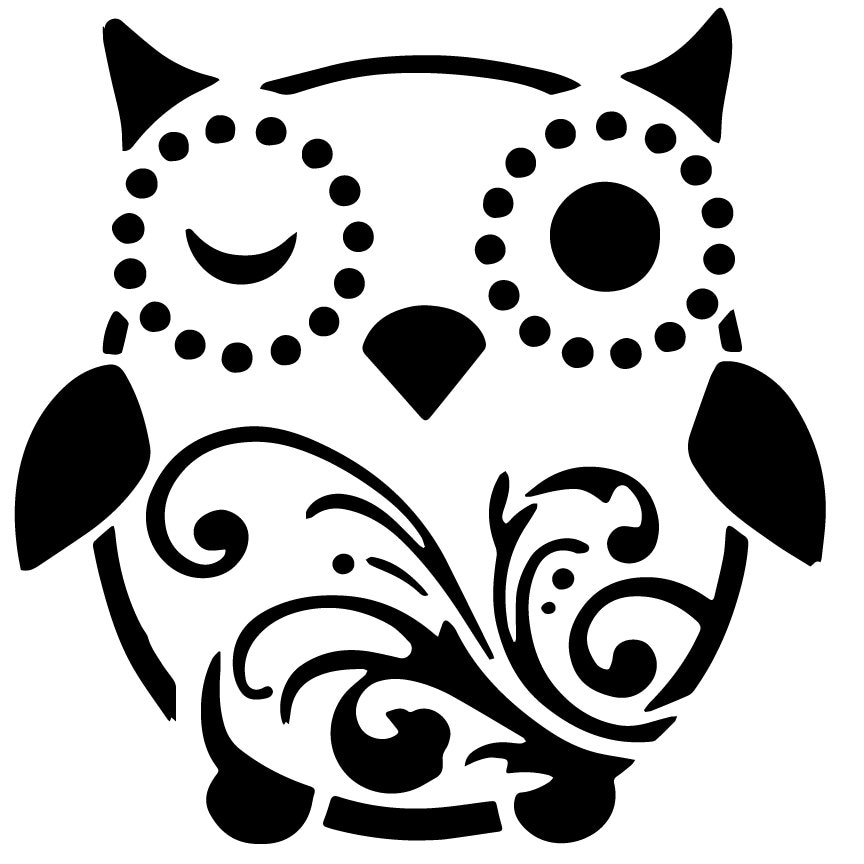 Owl Stencil Printable