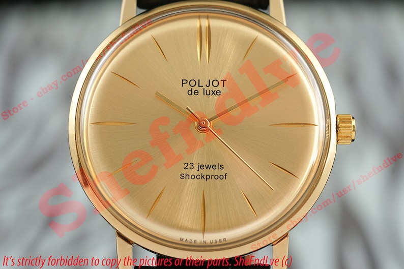 Russian USSR watch Luch De Luxe cal. 2209 Costume Beautiful best gift for men Luxury ULTRA slim zdjęcie 1