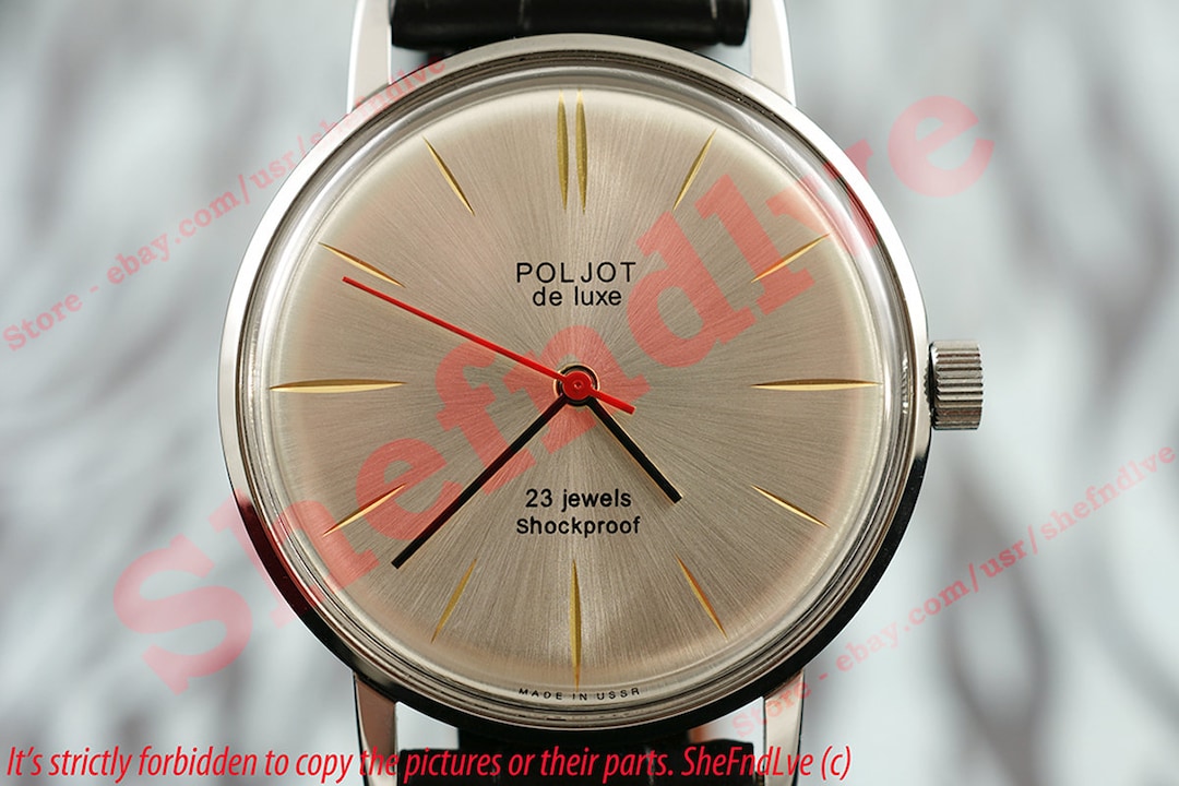 POLJOT De Luxe 2209 Costume Fashionable Luxury ULTRA Slim Russian Soviet  Watch Ireland