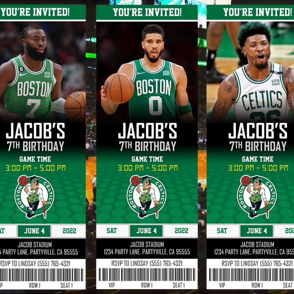 Boston Celtics Etsy