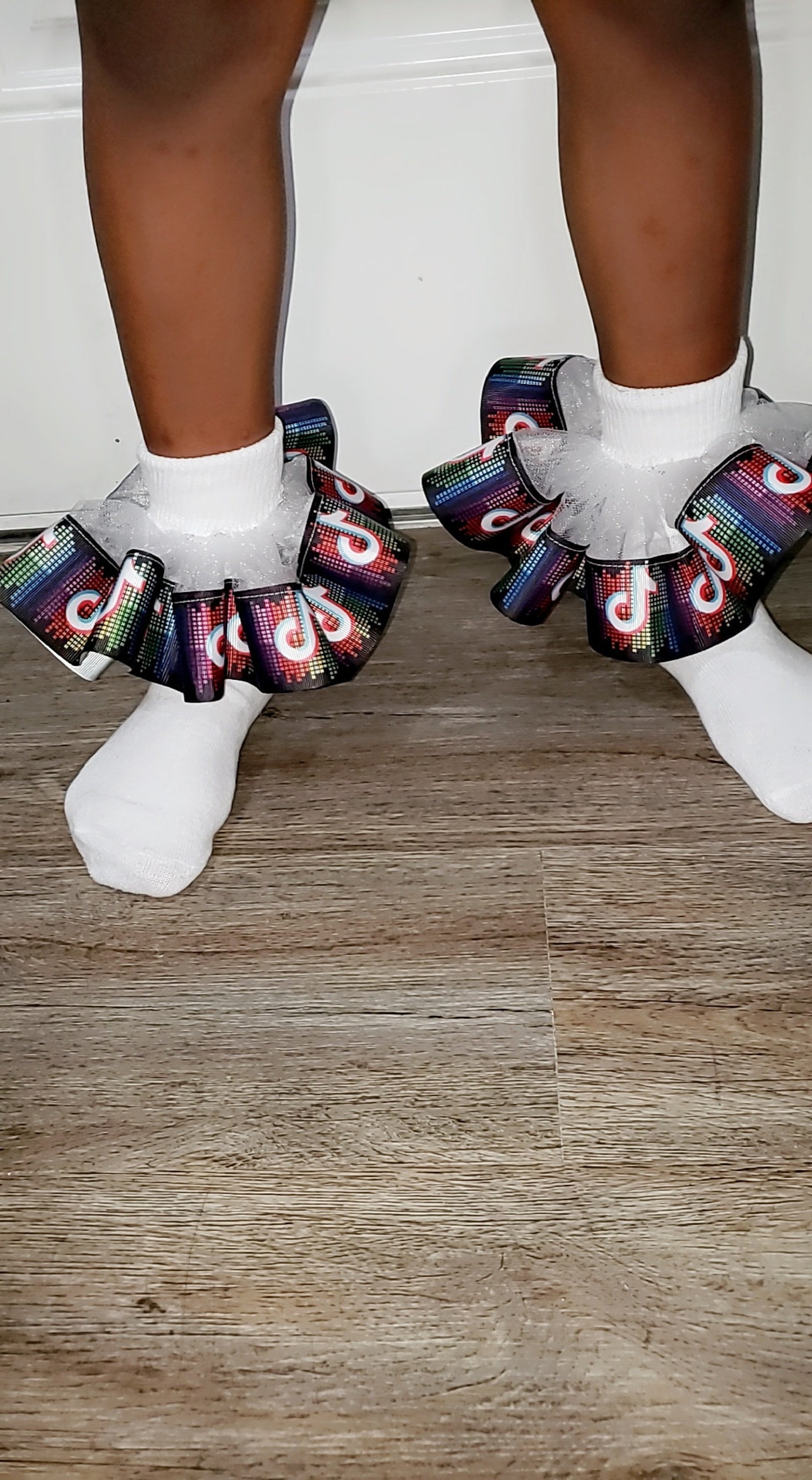 Tik tok ruffled socks | Etsy
