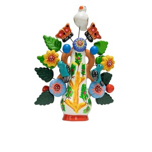 Árbol de la vida- Feito à mão em barro
