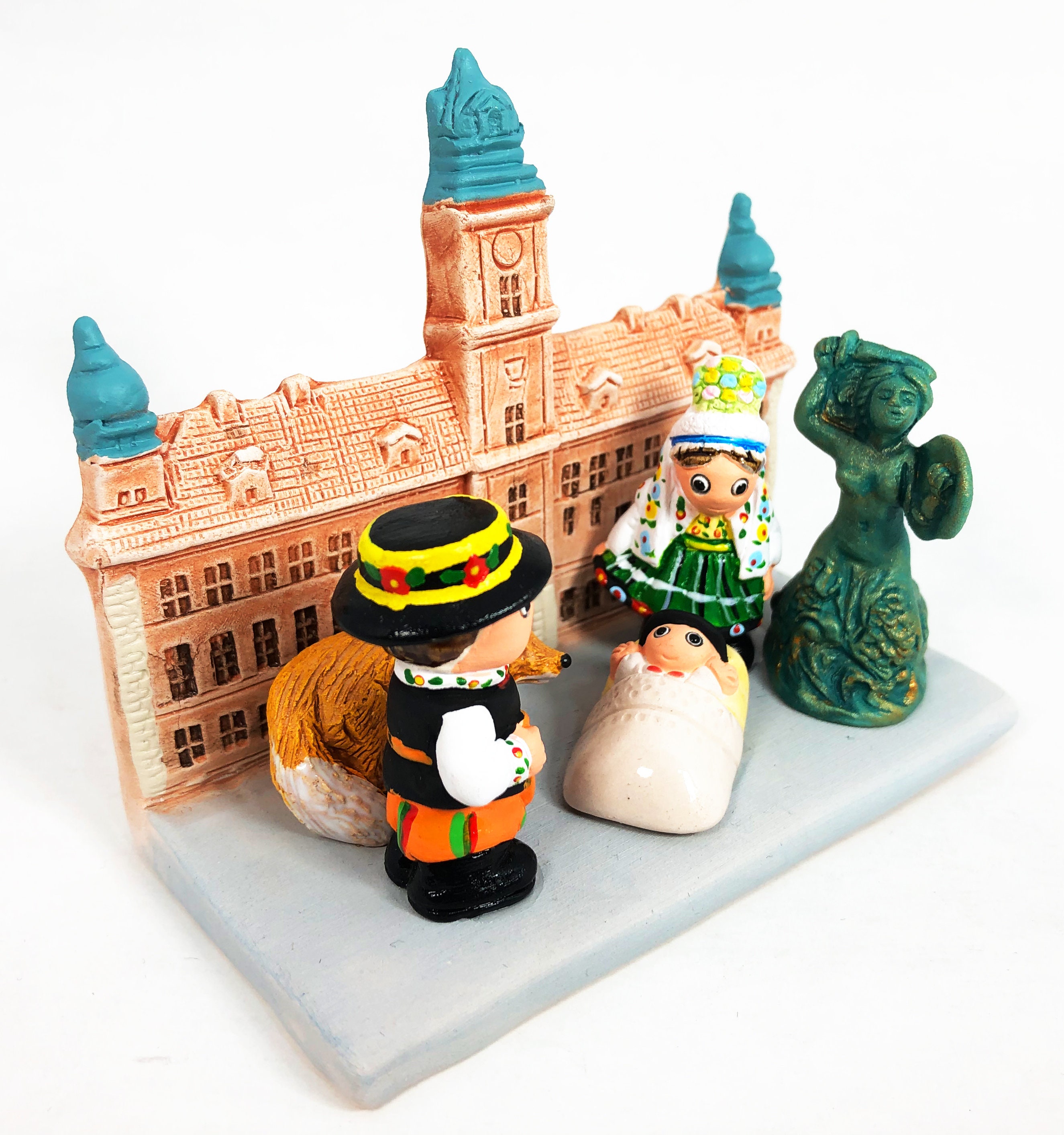 Polish Nativity Scene Handmade in Clay 1 Block Etsy