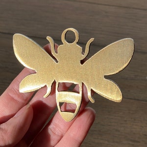 Bee Ornament | Metal Ornament | Tree Decoration | Honey Bee | Garden Decor | Handmade | Christmas Gift | Holiday Decor | Bumblebee