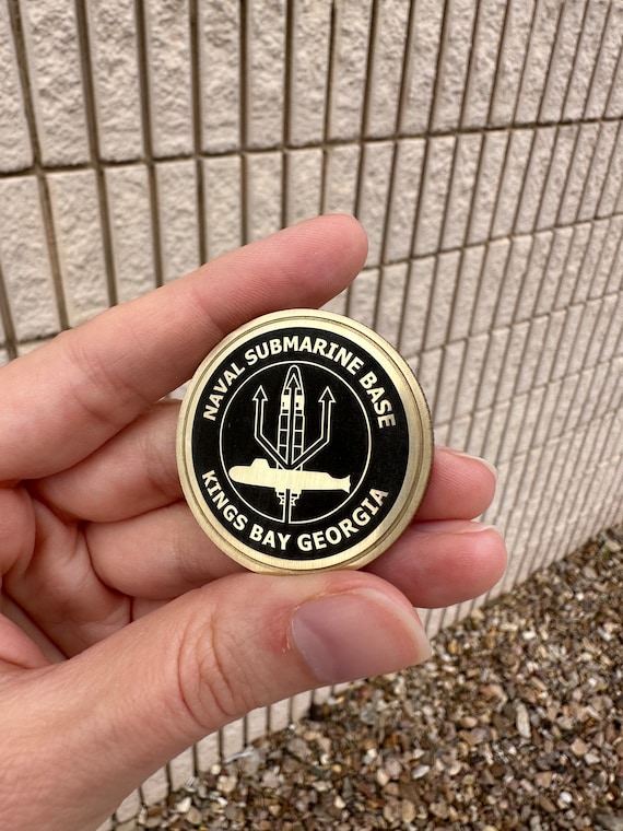 Personalized Military Engraved Brass Coin Air Force Coin