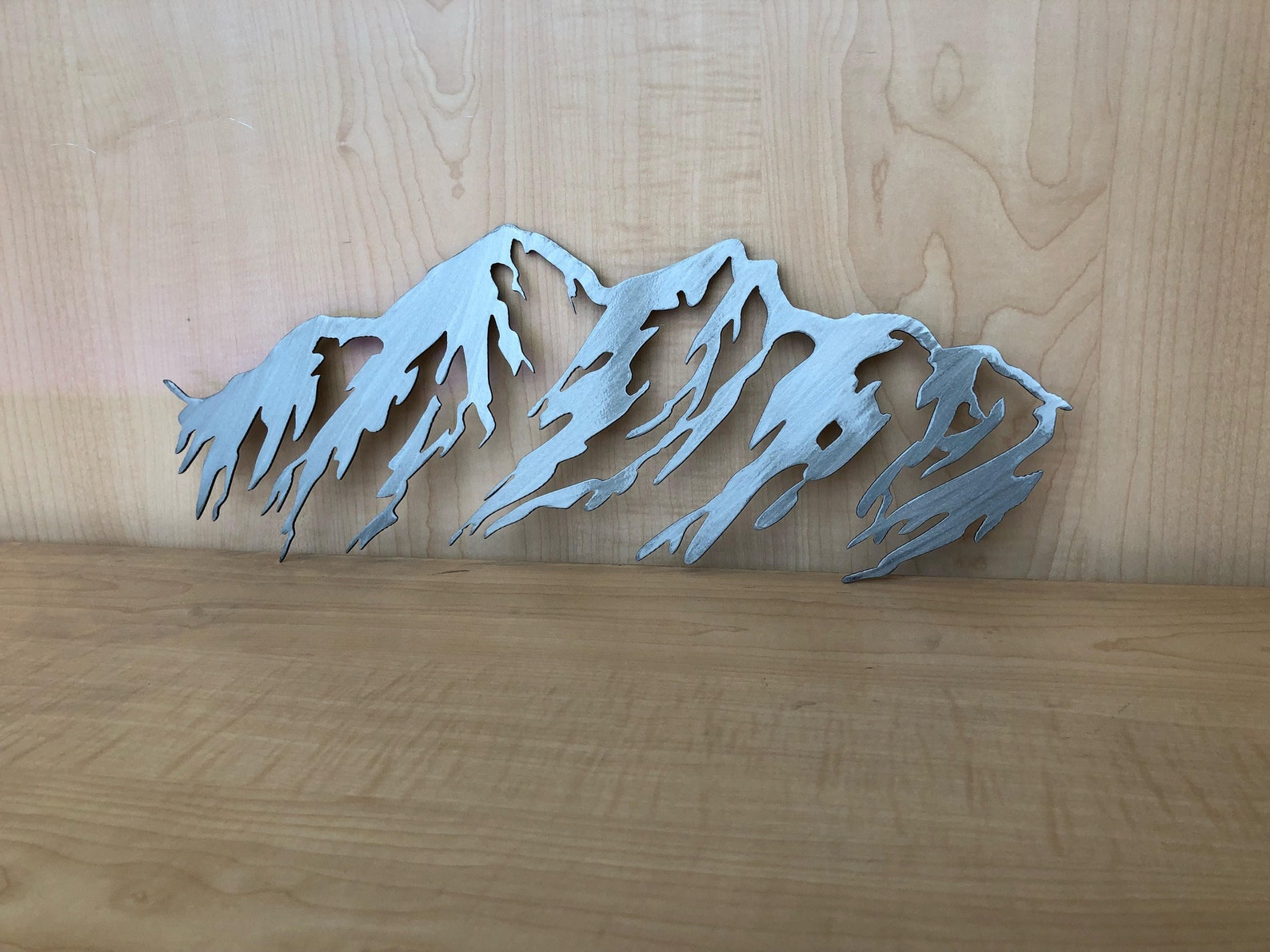 Rocky Mountain Metal Wall Art Home Decor With Powder Coat Etsy