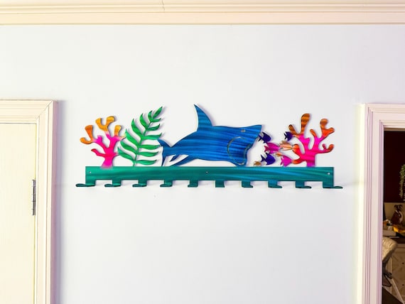Shark towel holder sale