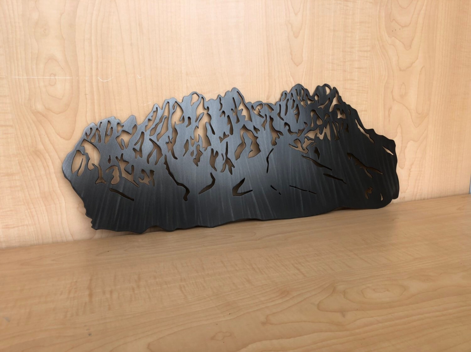 Organ Mountains Metal Wall Art with Powder Coat New Mexico Etsy