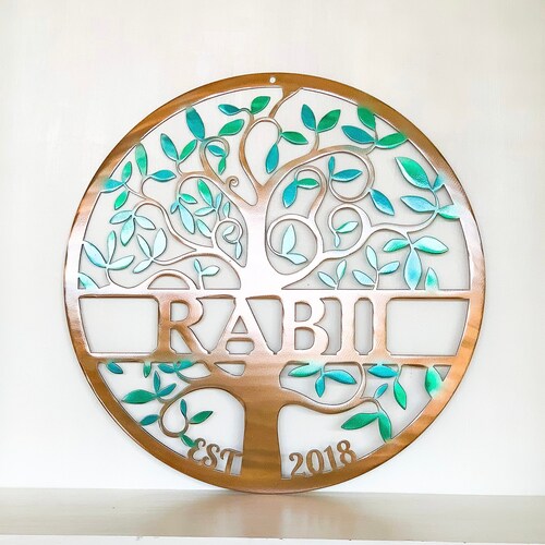 Tree of Life Wall Art 12 or 18 Metal Wall Art Etsy