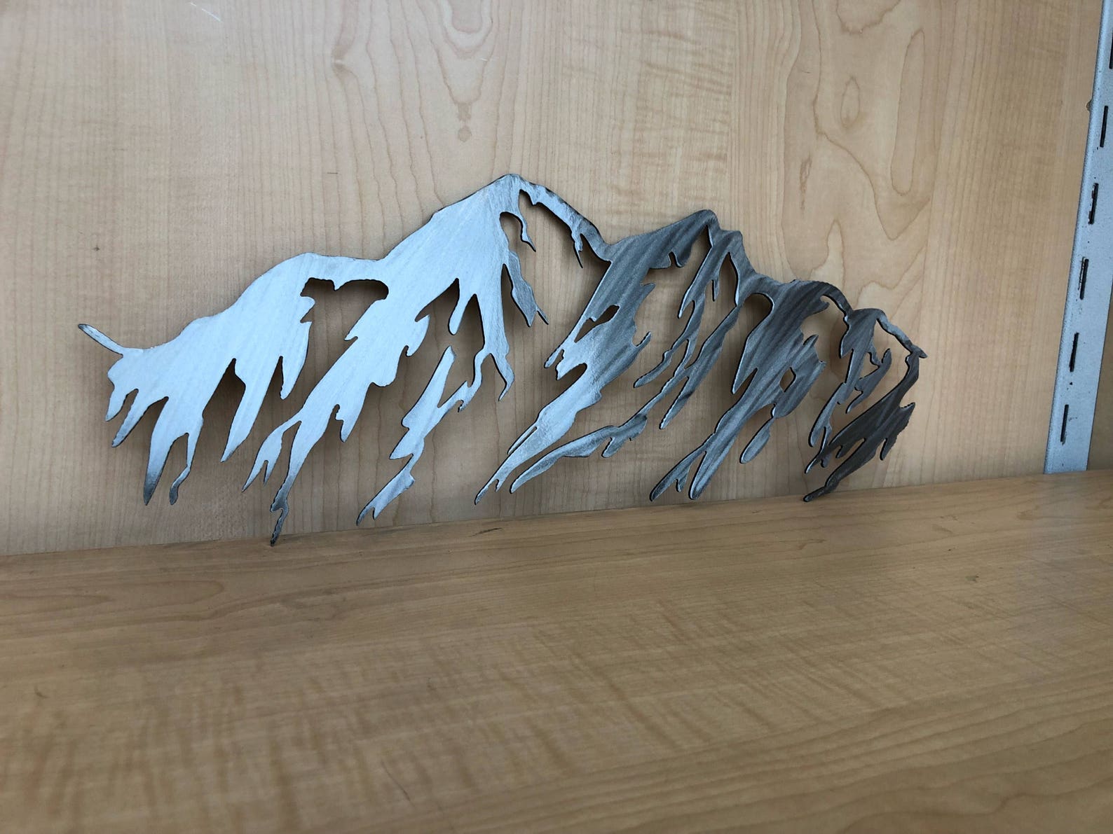 Rocky Mountain Metal Wall Art Home Decor With Powder Coat Etsy