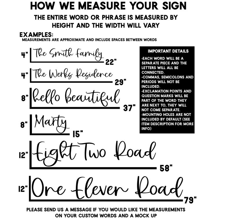 Custom Metal Words Script 2 Your Custom Text Custom Name Etsy