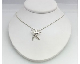 Sterling Silver Starfish Pendant