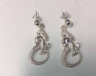 Mermaid earrings