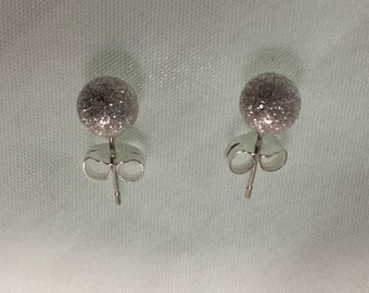 Sterling Silver 5mm ball earrings