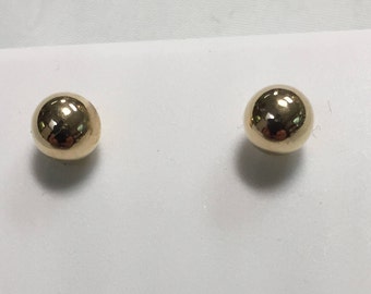 14KT 5mm Ball Post earrings