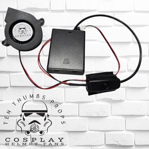 Cosplay Helmet cooling fan