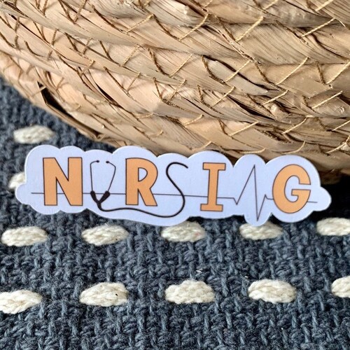Nurse Sticker Nurse Stickers for Laptop RN Laptop Sticker Etsy