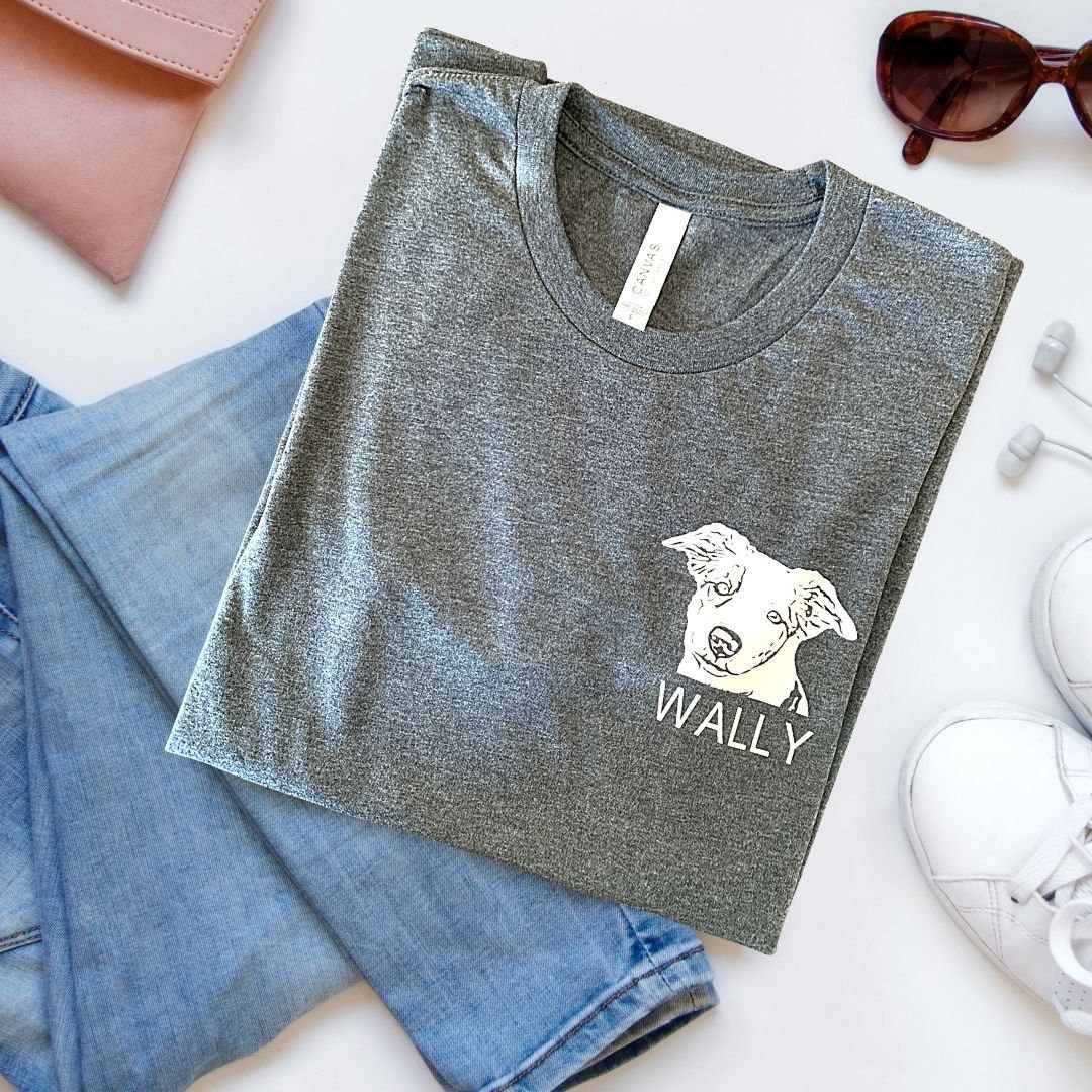 Custom Dog Tshirt, Custom per Tshirt, Personalized Dog Shirt, Dog