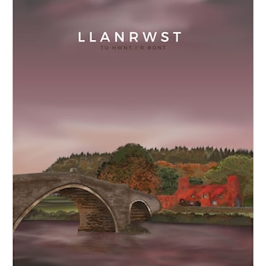 Llanrwst - Voorbij de brug