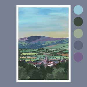 Rhuthun & Moel Famau, Dyffryn Clwyd