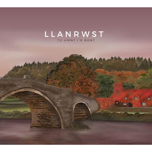 Llanrwst - Voorbij de brug