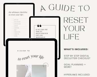 a guide to reset your life